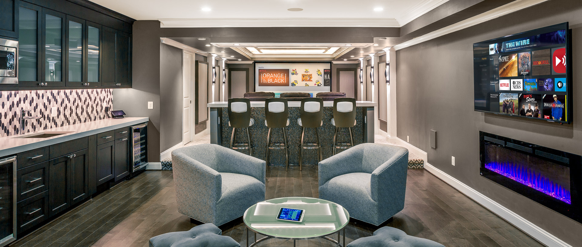 CEDIA's 2017 Best Media Room Level III Casaplex