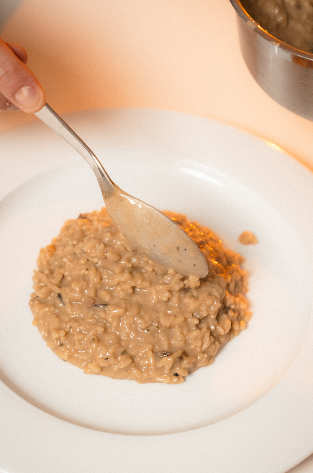 Mushroom risotto Casa Rinaldi