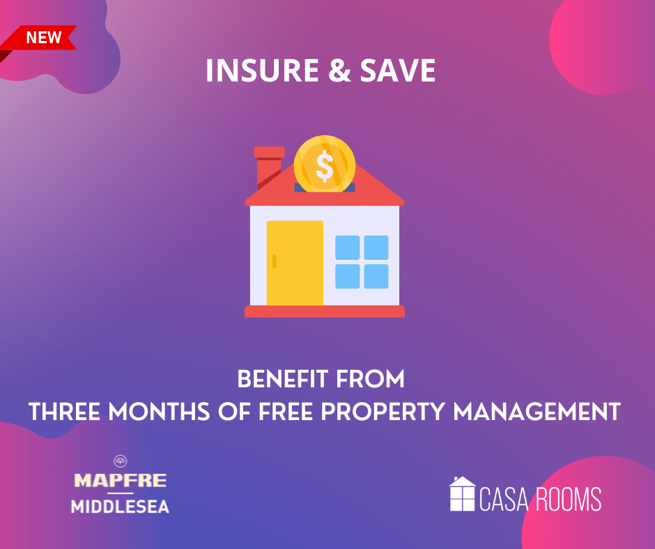 Property management for 3 months by Casa Rooms x MAPFRE