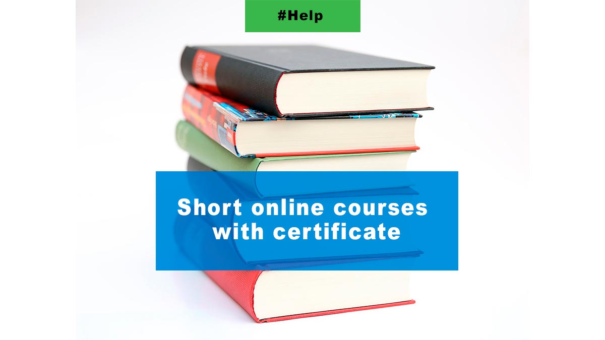 Short online courses with certificate 】 MORE INFORMATION 🥇