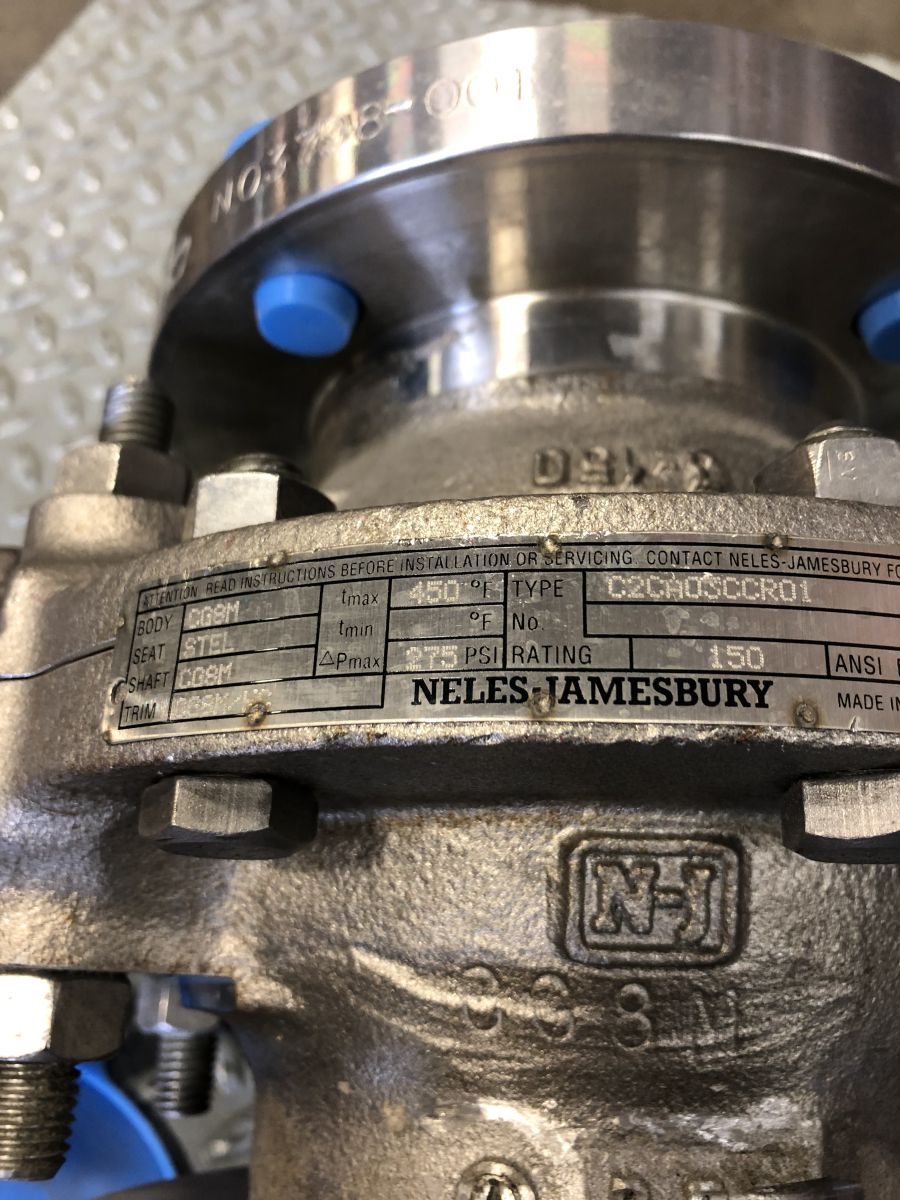 Neles Ball Valve 3″ 150 C2CA03CCR01 Cascade Automation