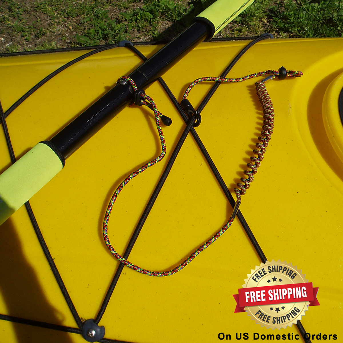 Coiled Paddle Leash Cascade Creek