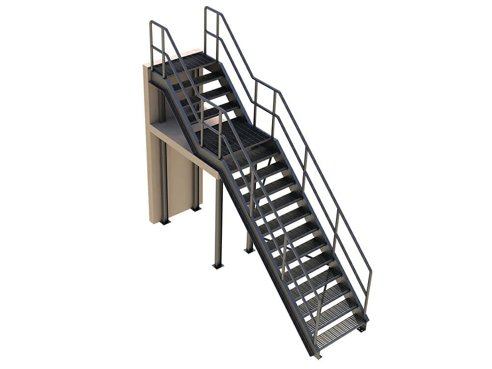 Custom Steel Stairs » Cascade Fabrication