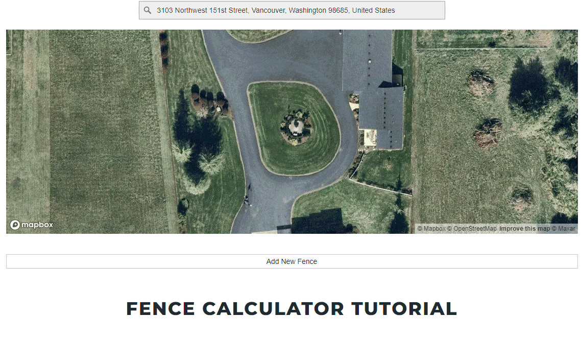 How to use the Fence Price Calculator