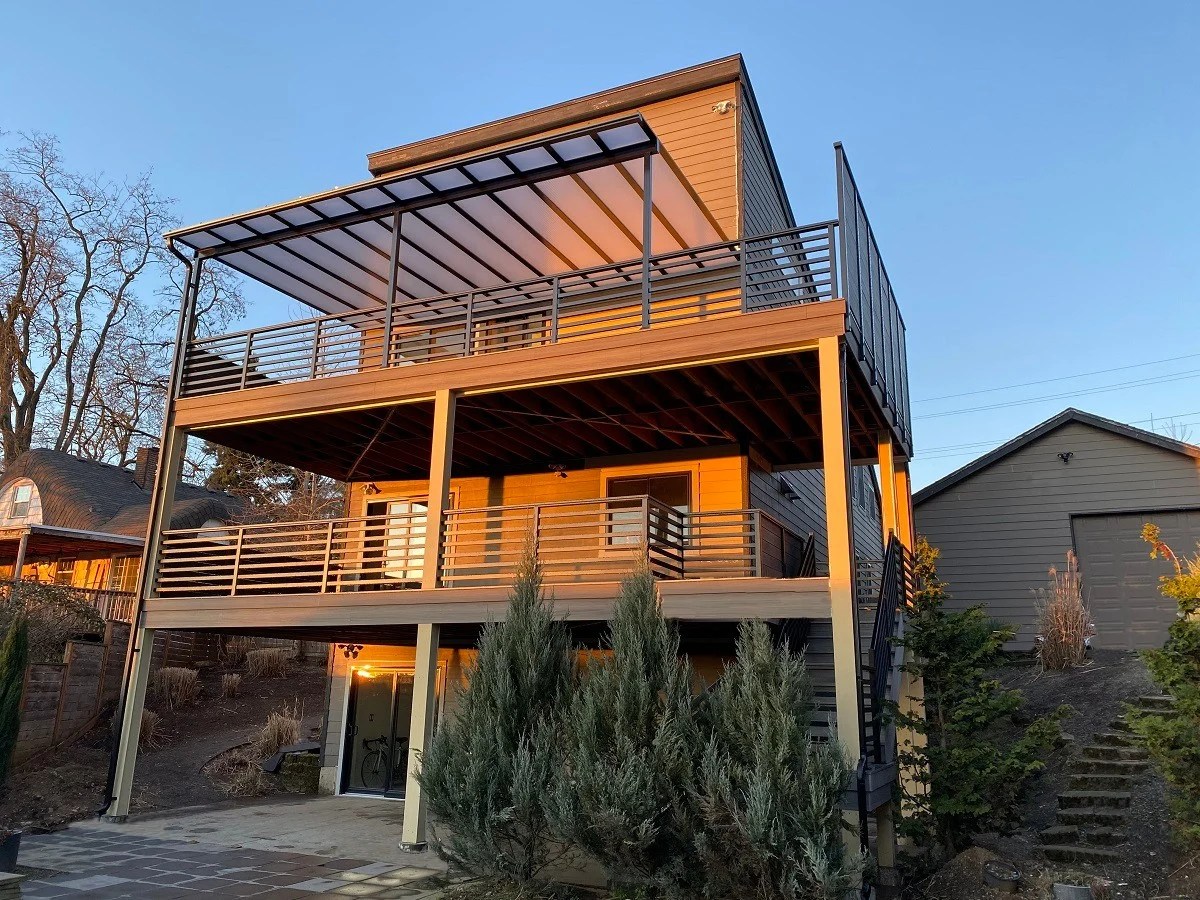 Acrylite Patio Covers Cascade Fence & Deck