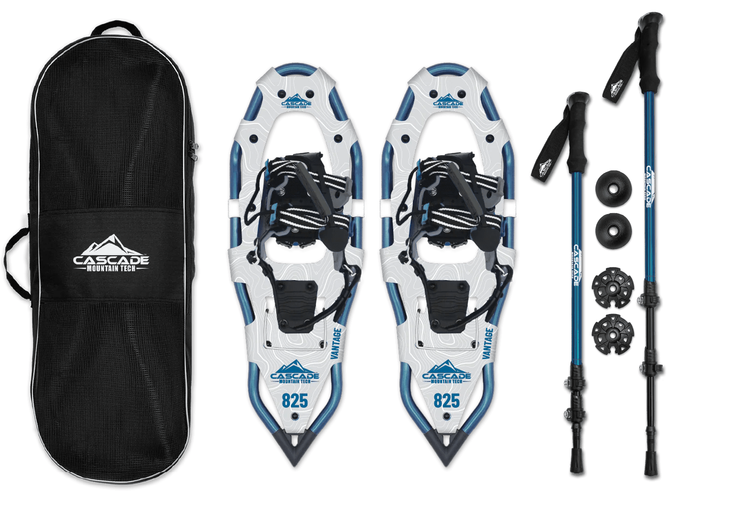 Vantage Snowshoe Kit Cascade Mountain Tech
