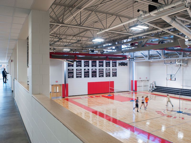 Lisbon High School Gymnasium Addition Casco Bay Engineering