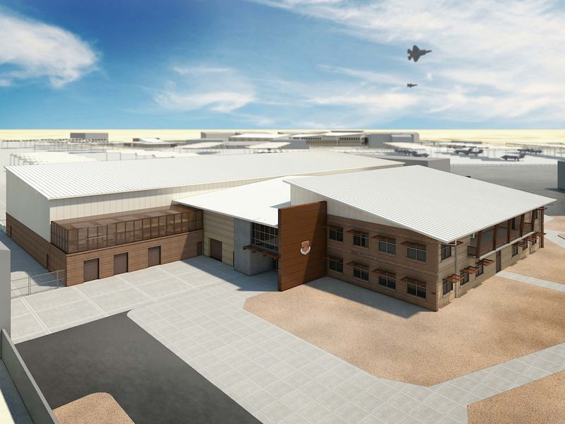 Luke Air Force Base F35 Squadron Casco Bay Engineering