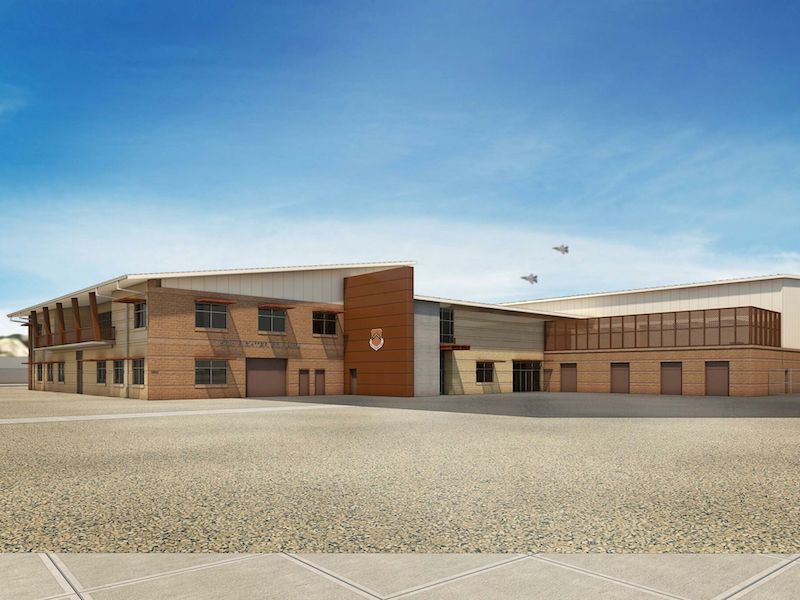 Luke Air Force Base F35 Squadron Casco Bay Engineering