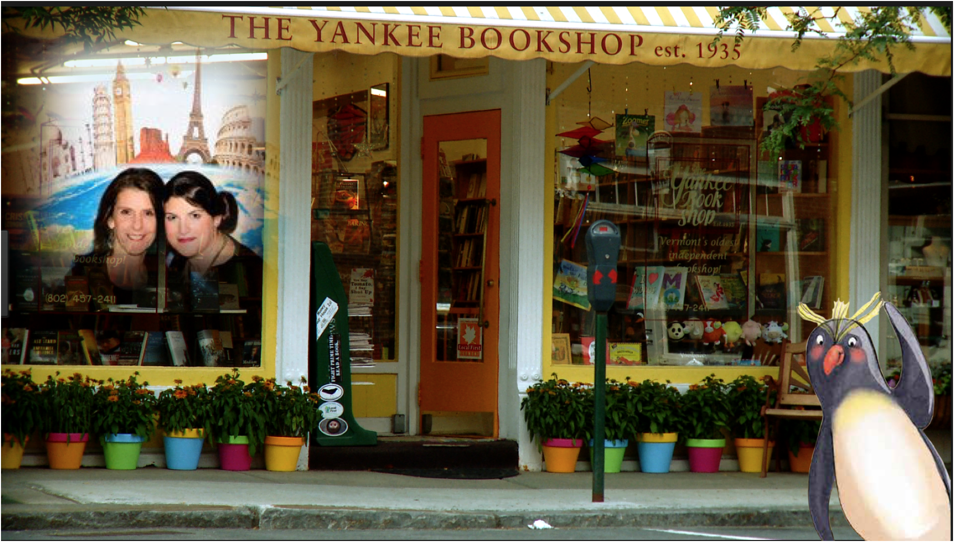 "Around the Bookstores Tour" Yankee Woodstock VT • Cascone