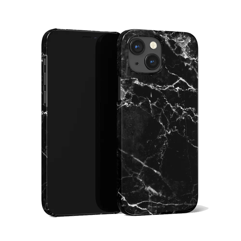 Black Marble iPhone 13 Case iPhone 13 Black Marble Case