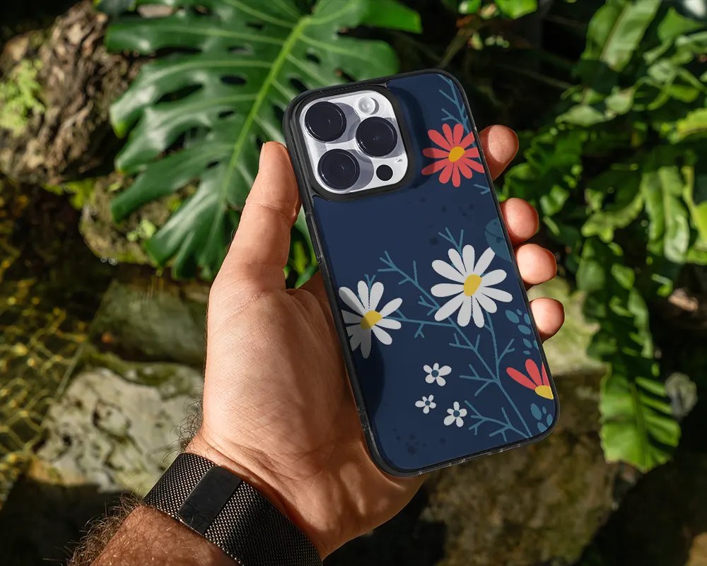 Evening Floral iPhone 11 Case CaseFace UK