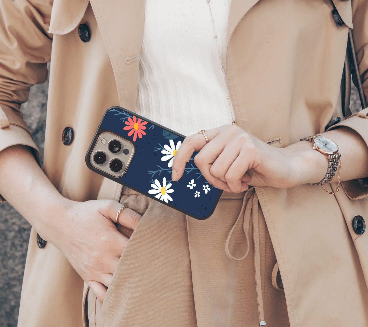 Evening Floral iPhone 11 Case CaseFace UK