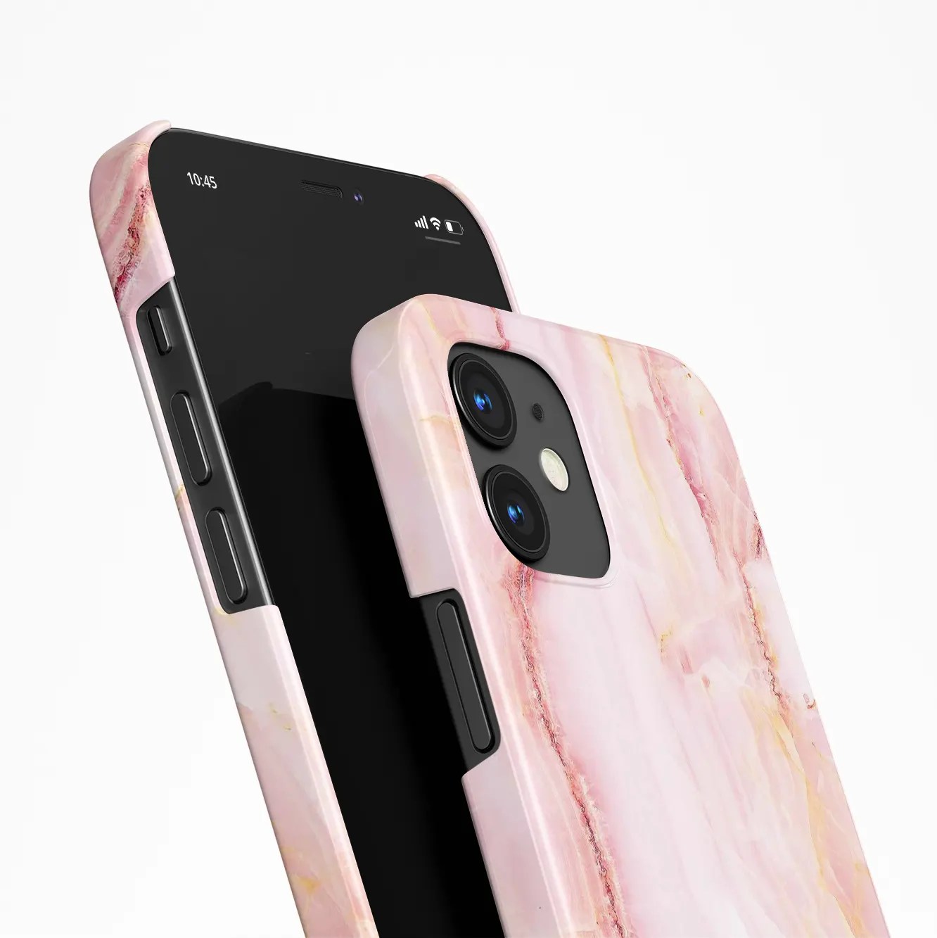 Pink Marble iPhone 12 Case iPhone 12 Pink Marble Cover
