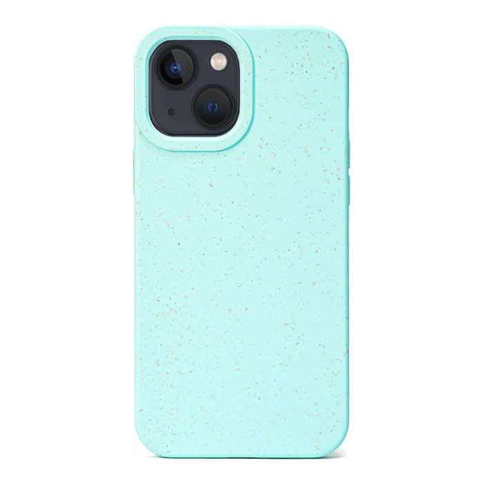 Eco Friendly iPhone 13 Case Blue Biodegradable iPhone 13 Case