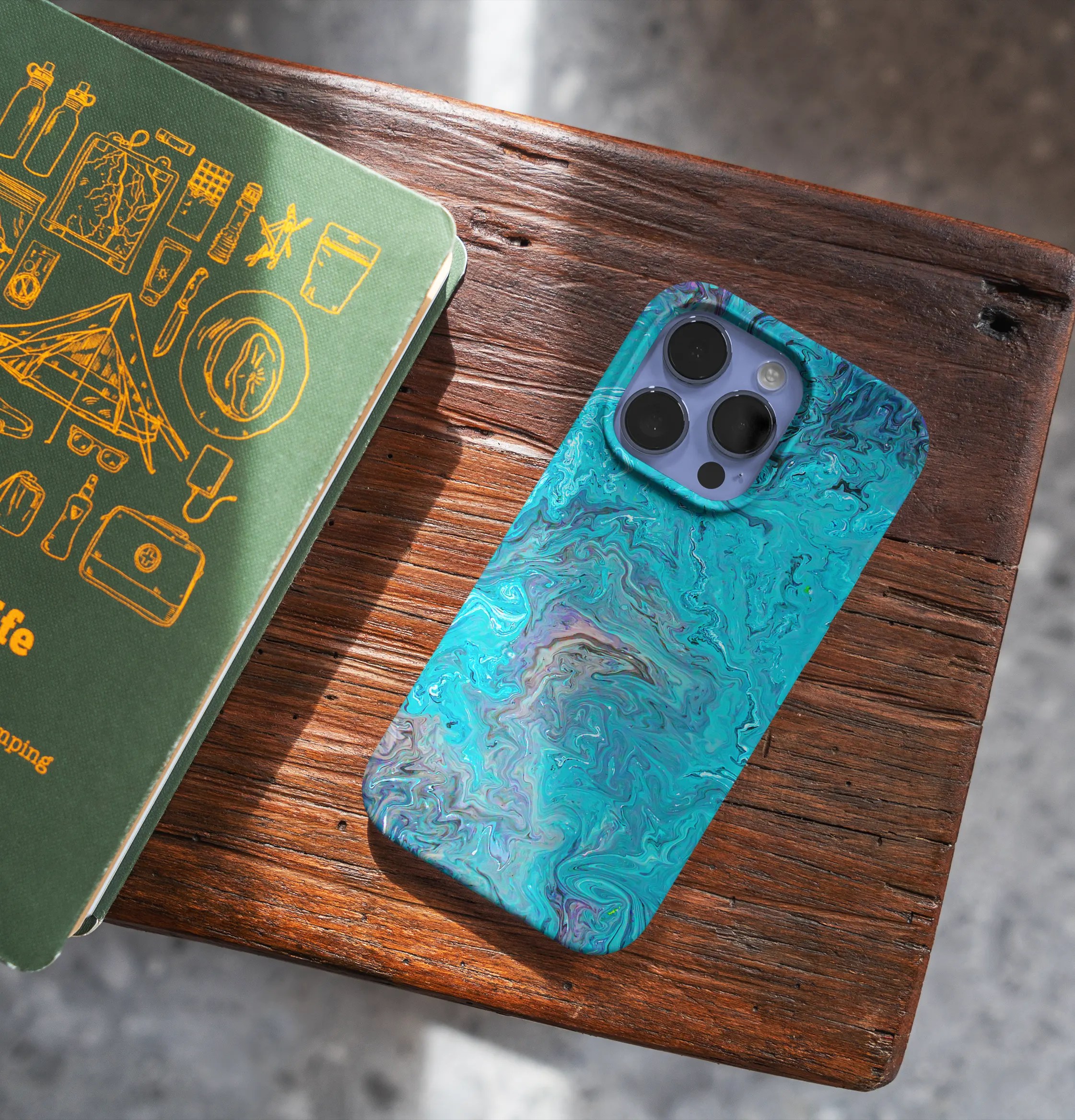 Reflection Melt iPhone 13 Case Abstract iPhone 13 Case