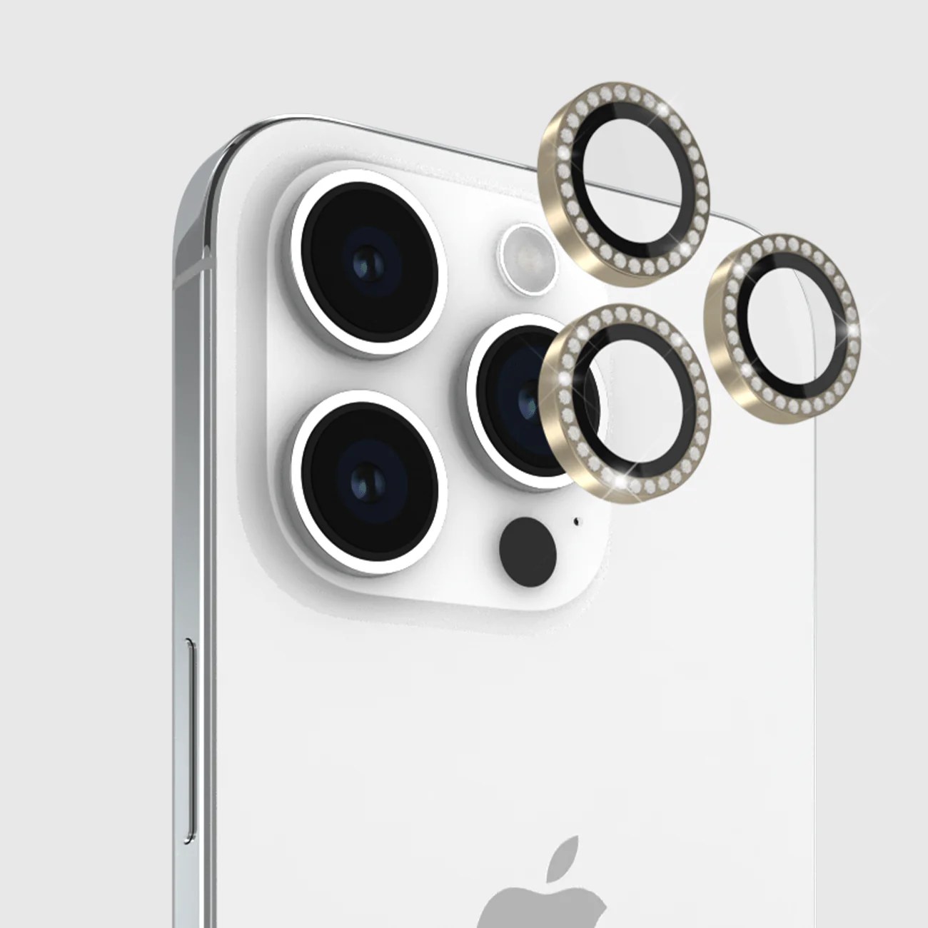 kate spade new york Aluminum Ring Lens Protector Set in Stone Gold i