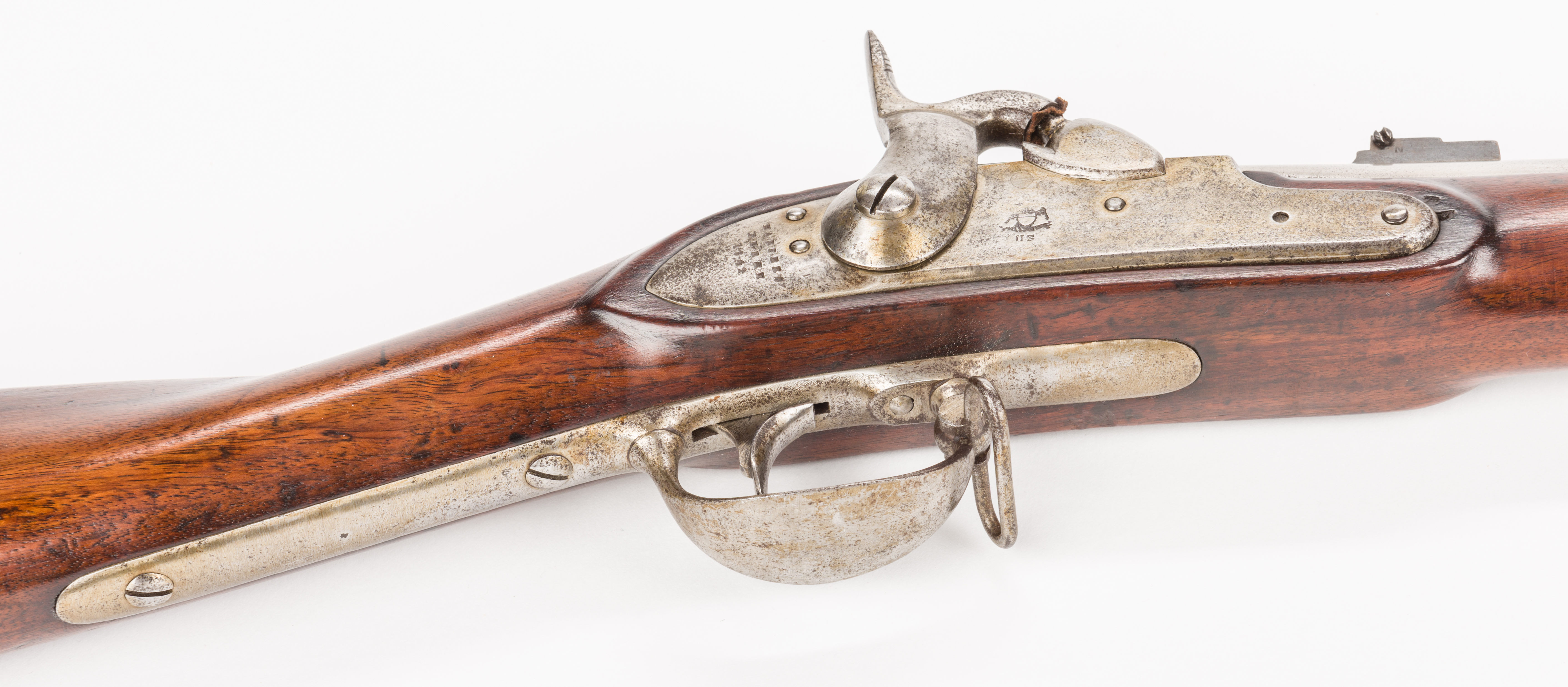 Lot 211 Harpers Ferry Model 1840 US Conversion Musket w/