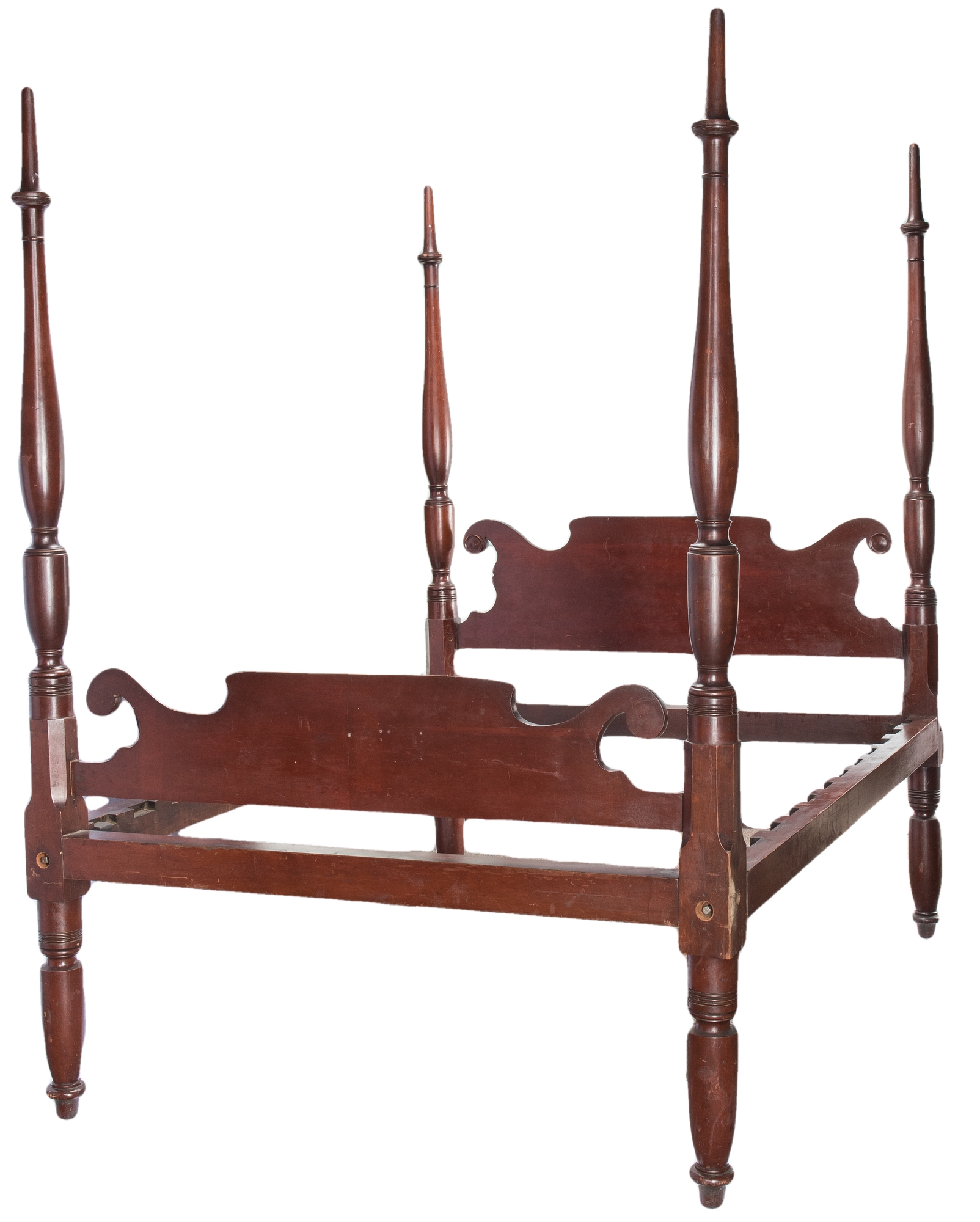 Lot 399 Kentucky Cherry Sheraton Bed Case Auctions