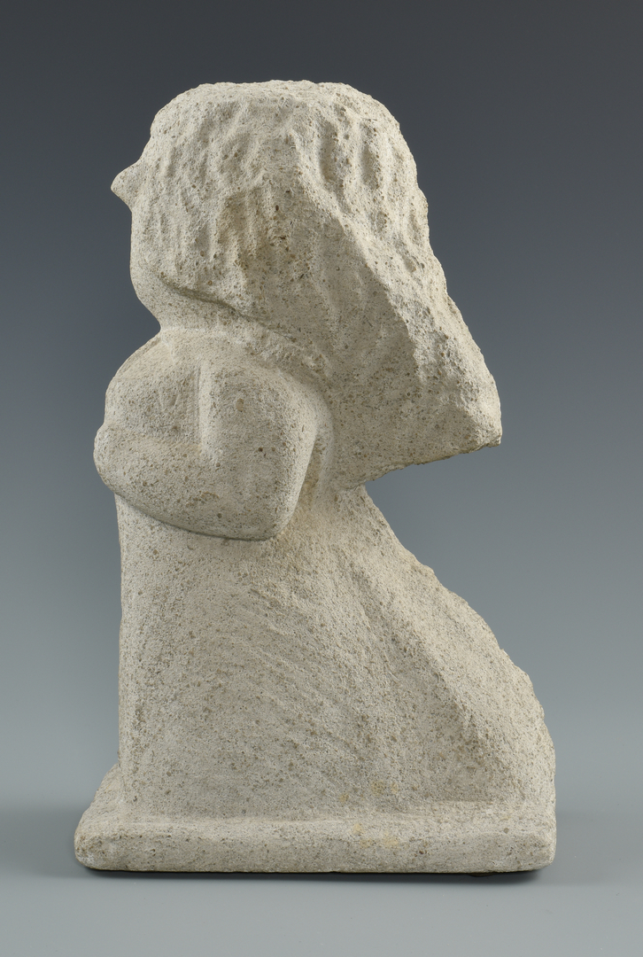 Lot 175 William Edmondson Sculpture, Nursing Supervisor