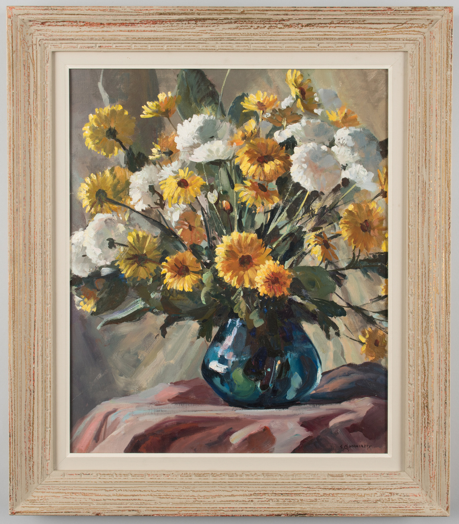 Lot 447 Stephen Maniatty, O/C, Still Life Case Auctions