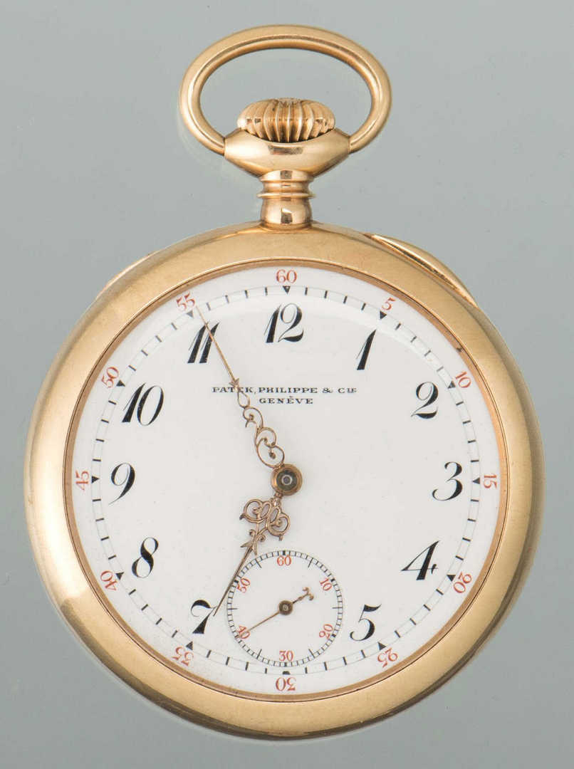 Lot 52 14K Patek Philippe Pocket Watch