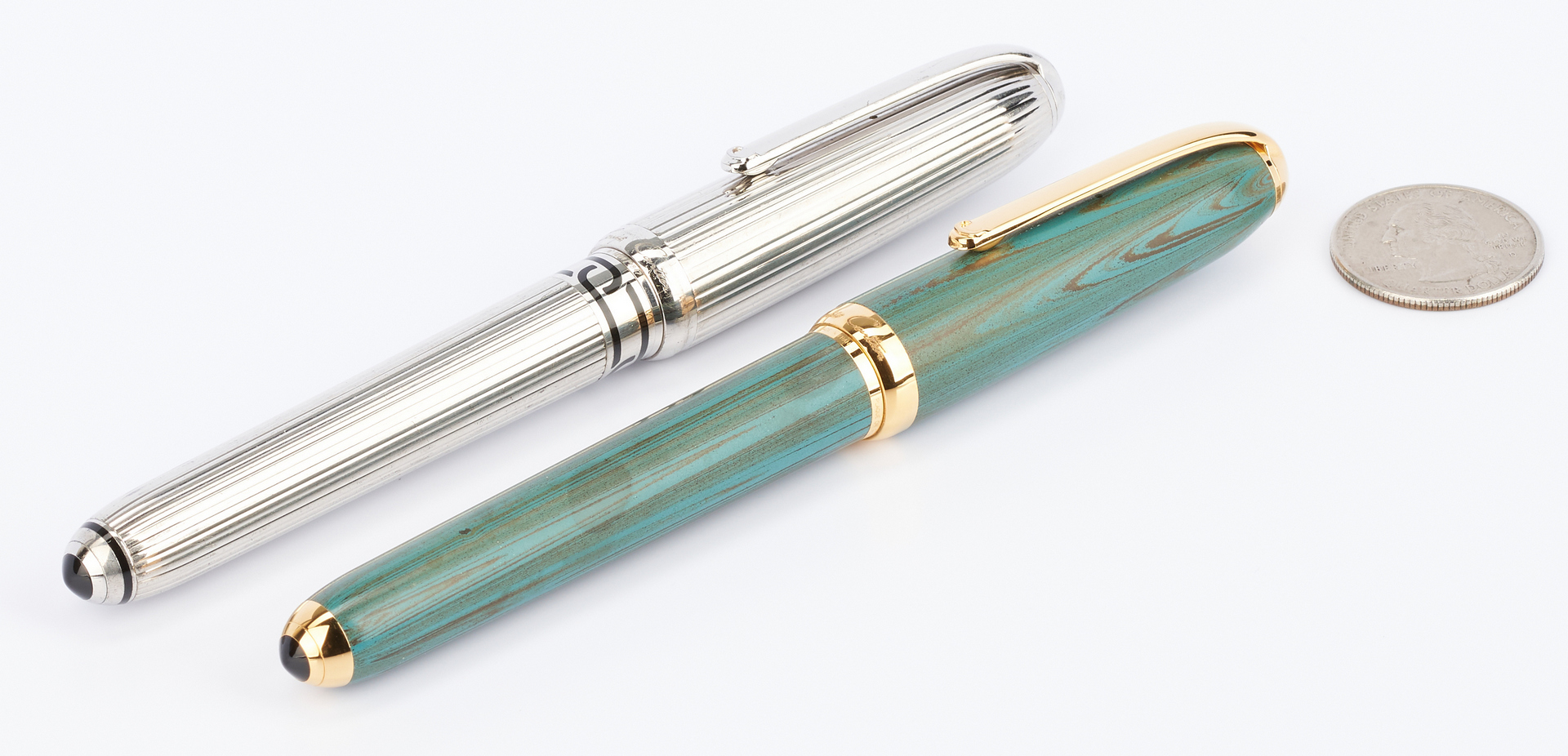 Lot 52 2 Limited Edition Cartier Fountain Pens Case Antiques