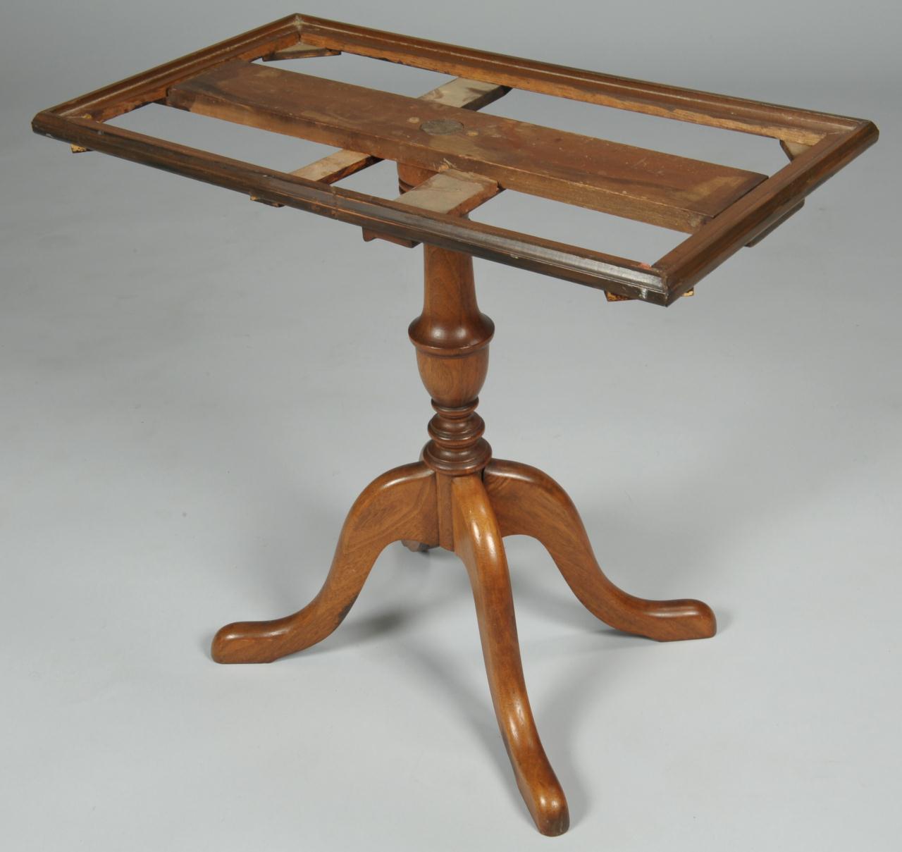 Lot 551 English Portable Writing Desk on Later Stand Case Auctions