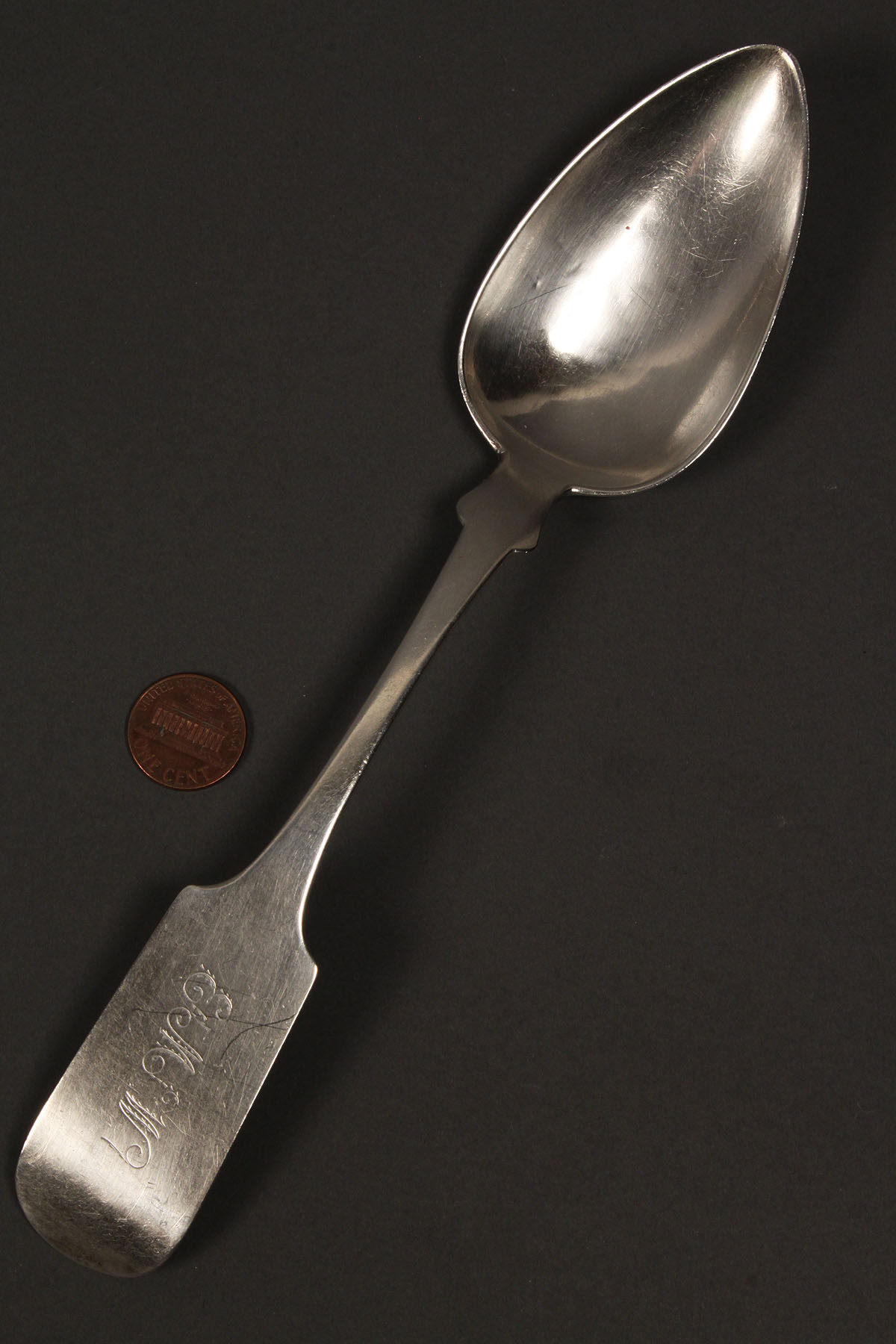 Lot 375 Six Philadelphia Coin Silver tablespoons