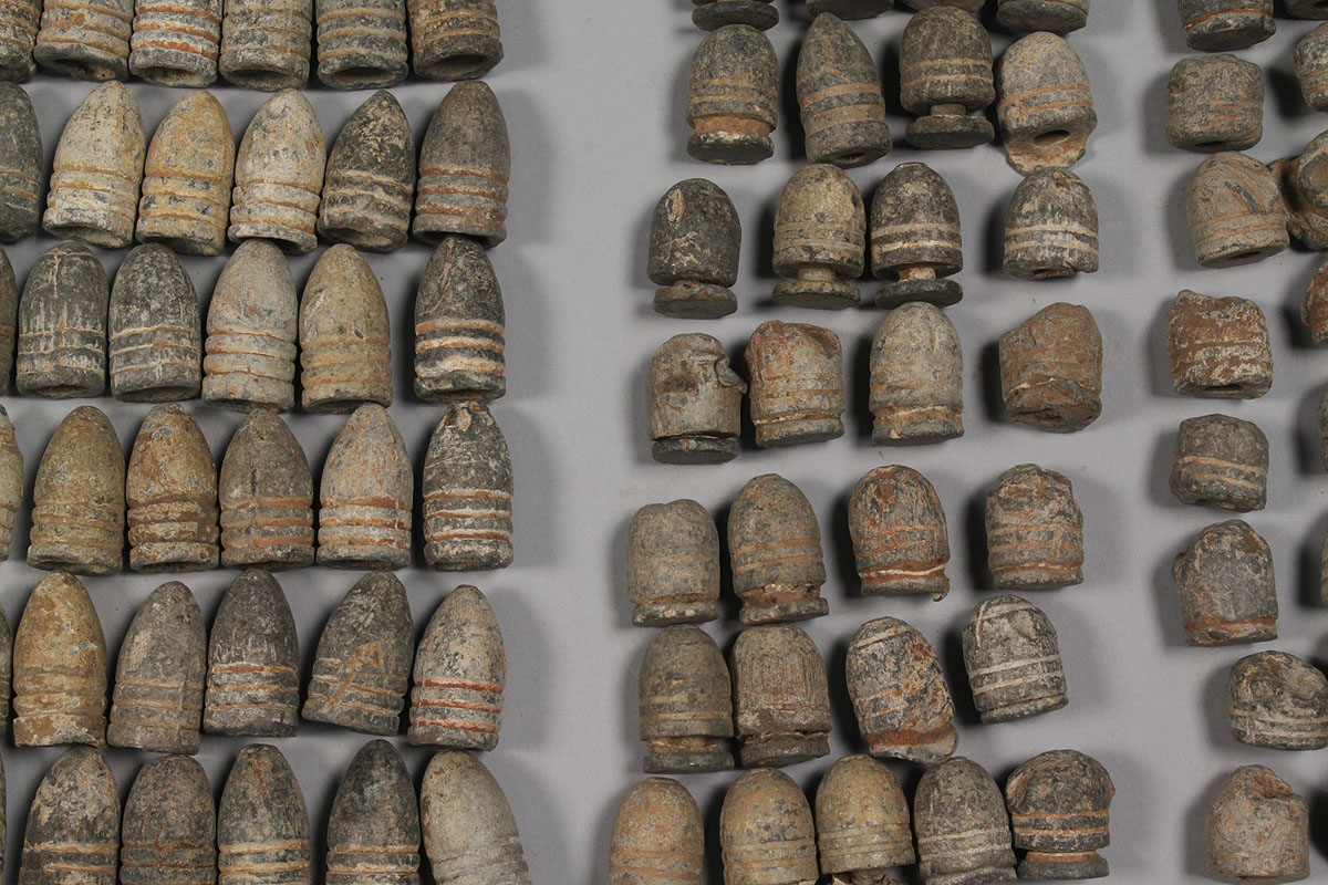Lot 464 Collection of Excavated Civil War bullets
