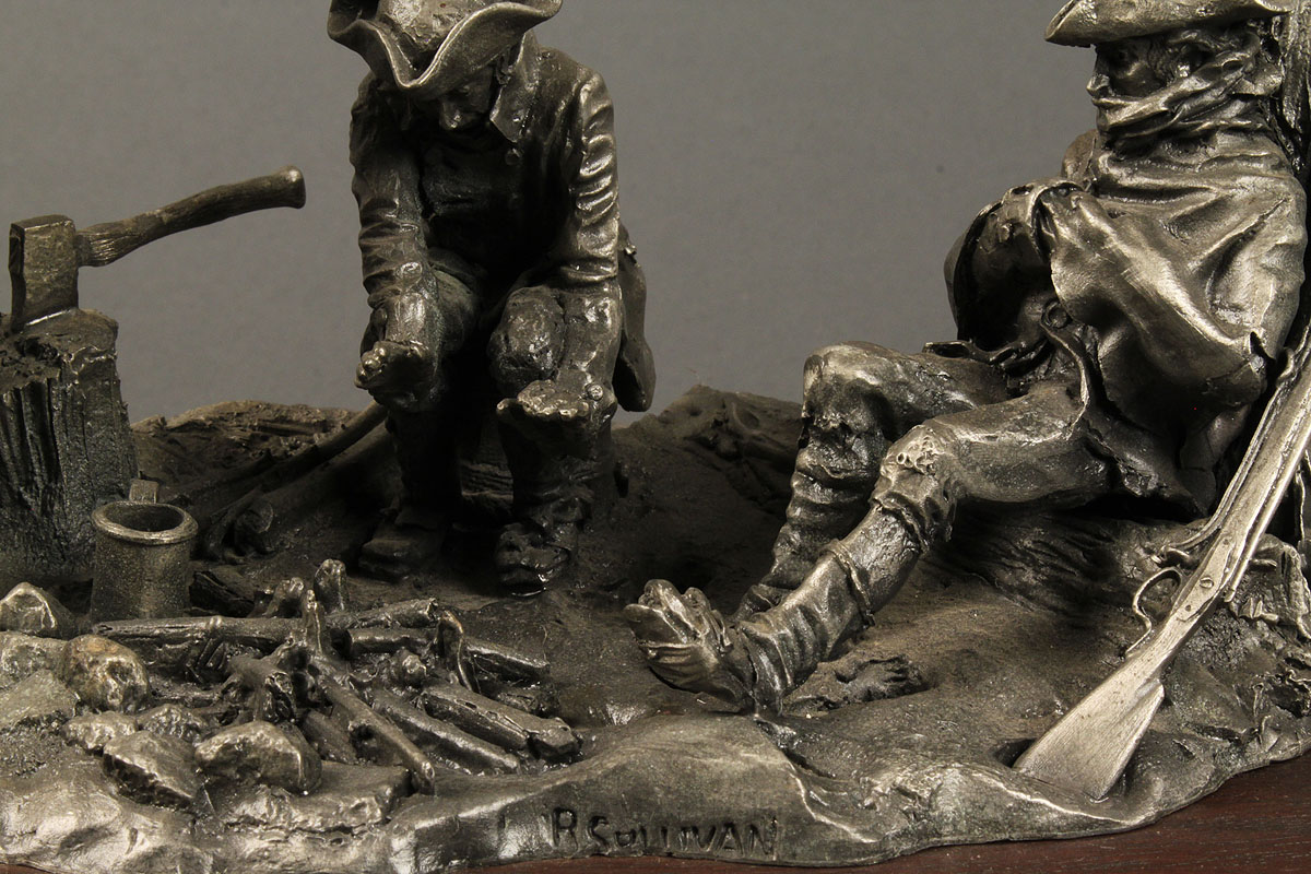 Lot 698 Limited Edition Wallace Pewter Sculpture