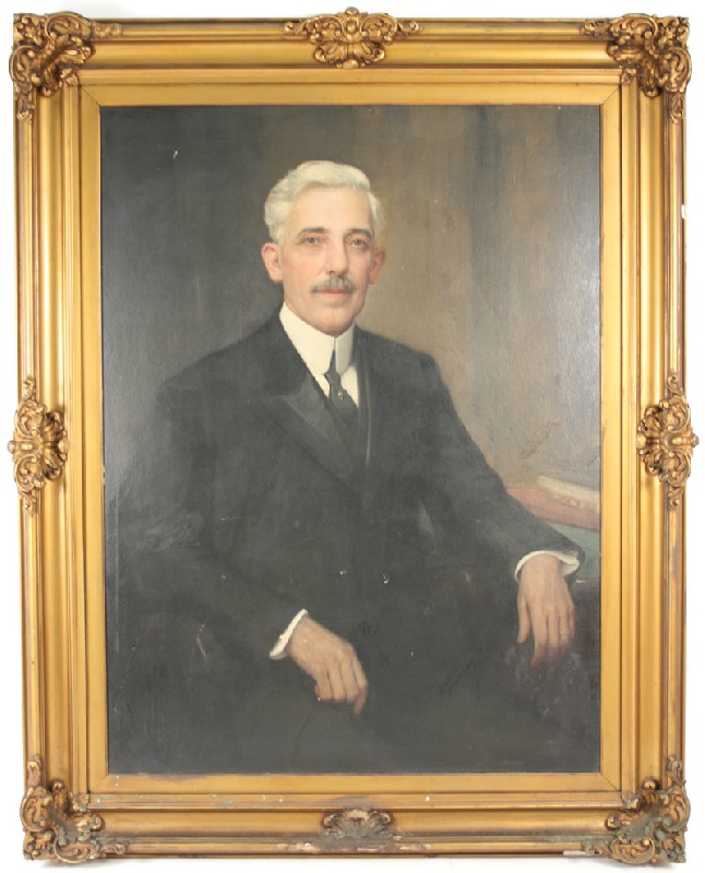 Portrait of Dr. Lowry by Knoxville artist, Lloyd Branson