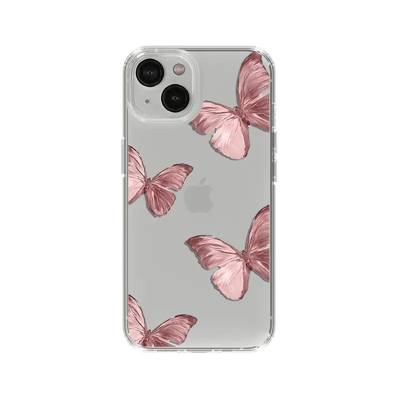 Butterfly Bliss Clear iPhone 13 Case CaseFace