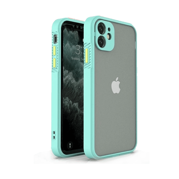 Contrast Frame iPhone 11 Case Mint Caseface