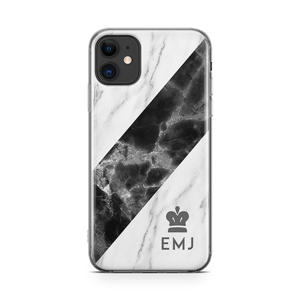 Crown Marble iPhone 11 Case Caseface