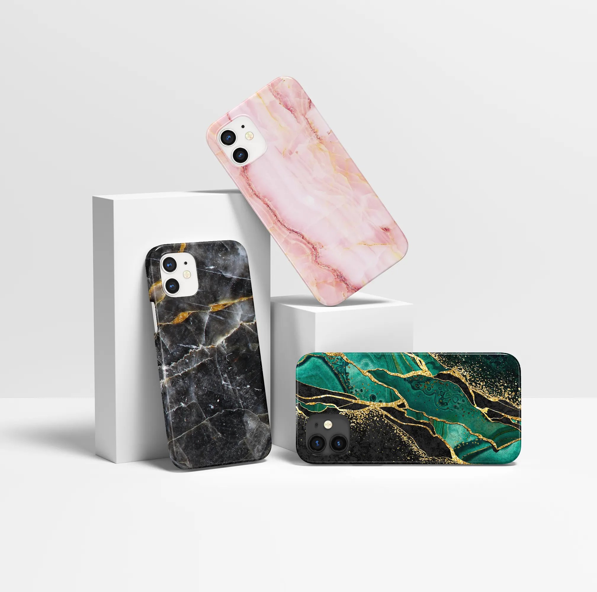 Pink Marble iPhone 12 Case iPhone 12 Pink Marble Cover