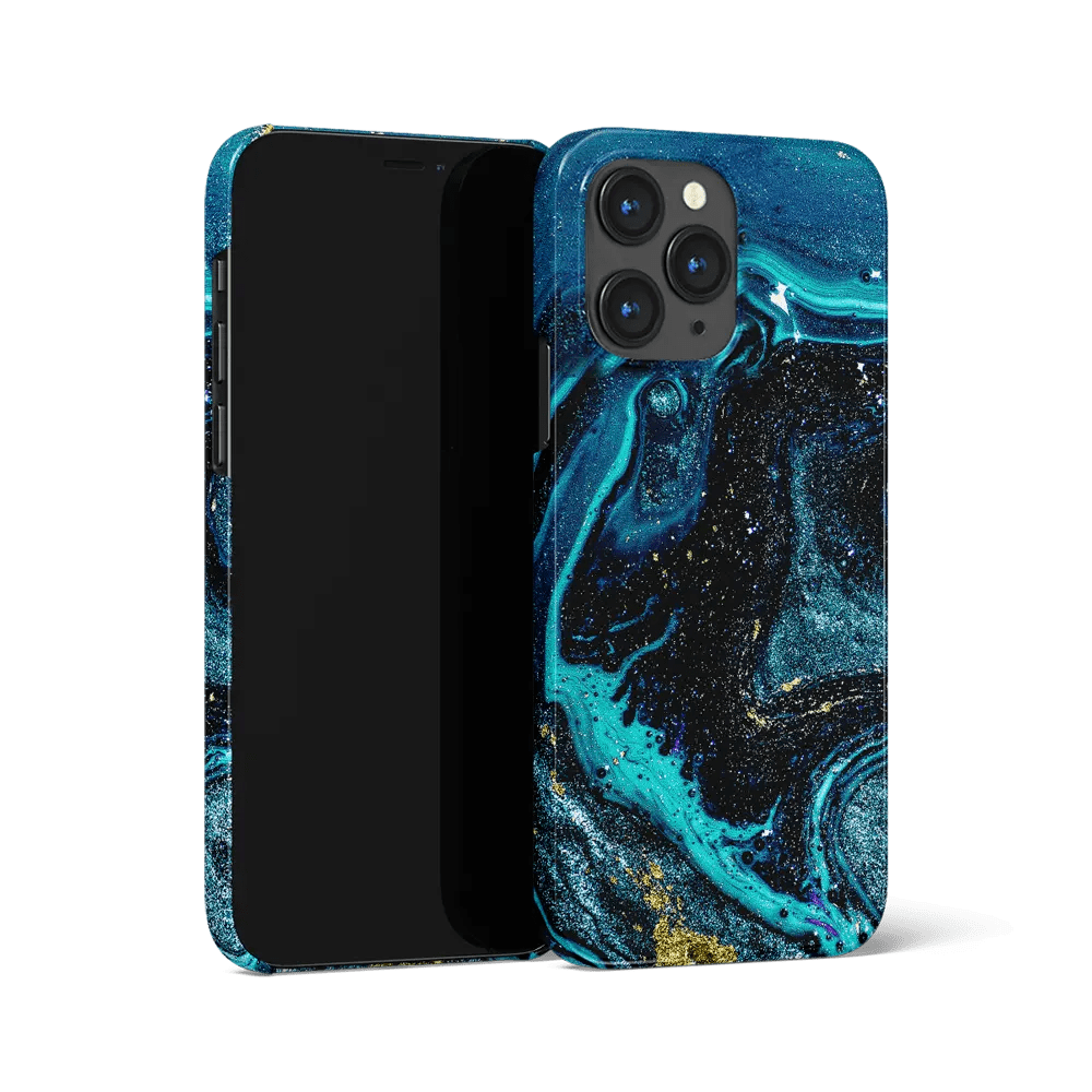 Poseidon iPhone 13 Pro Max Case iPhone 13 Pro Max Blue Marble Case