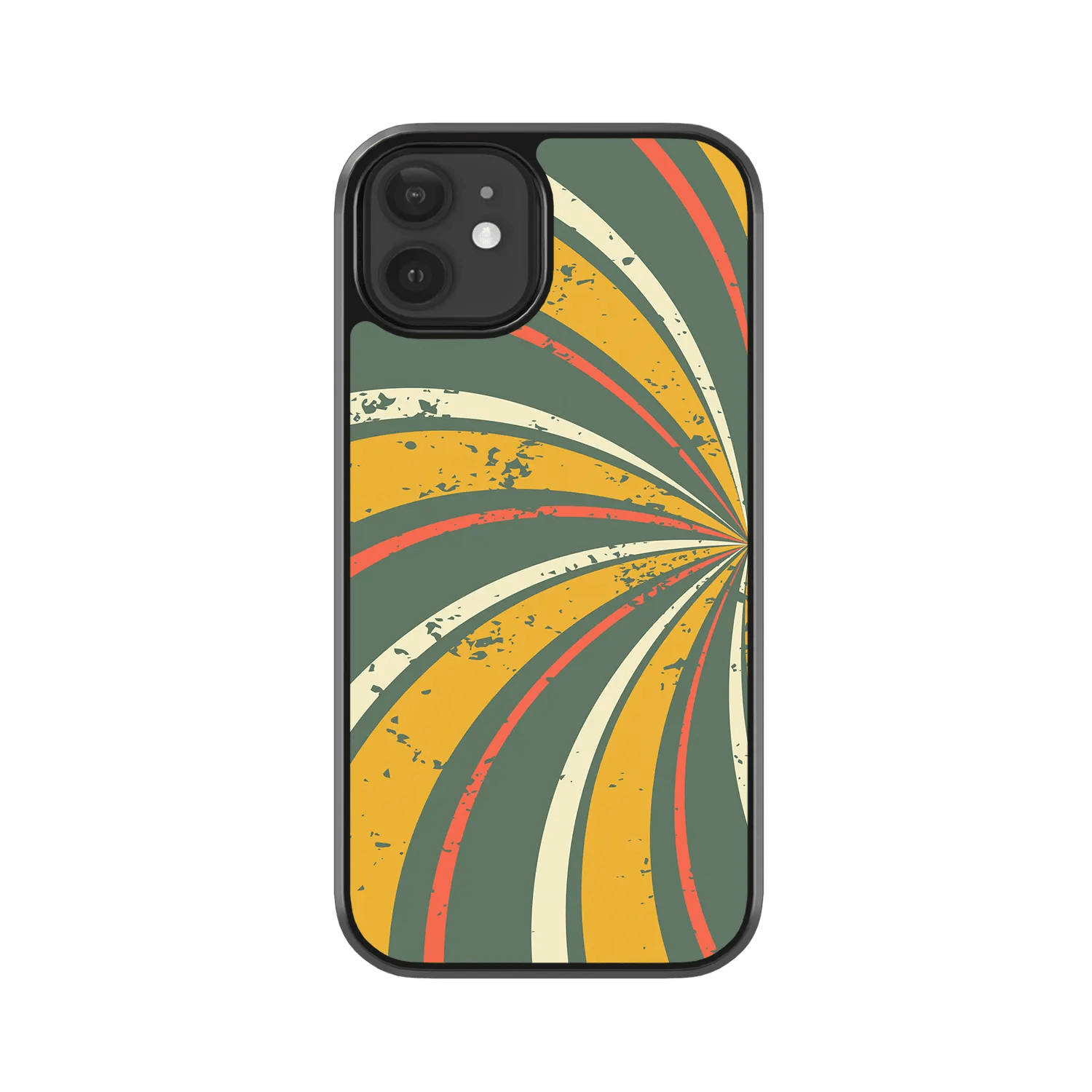 Retro Grunge iPhone 12 Case CaseFace