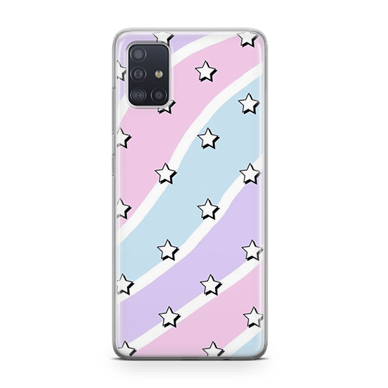 Star Power Samsung A51 Case Custom Floral Phone Case