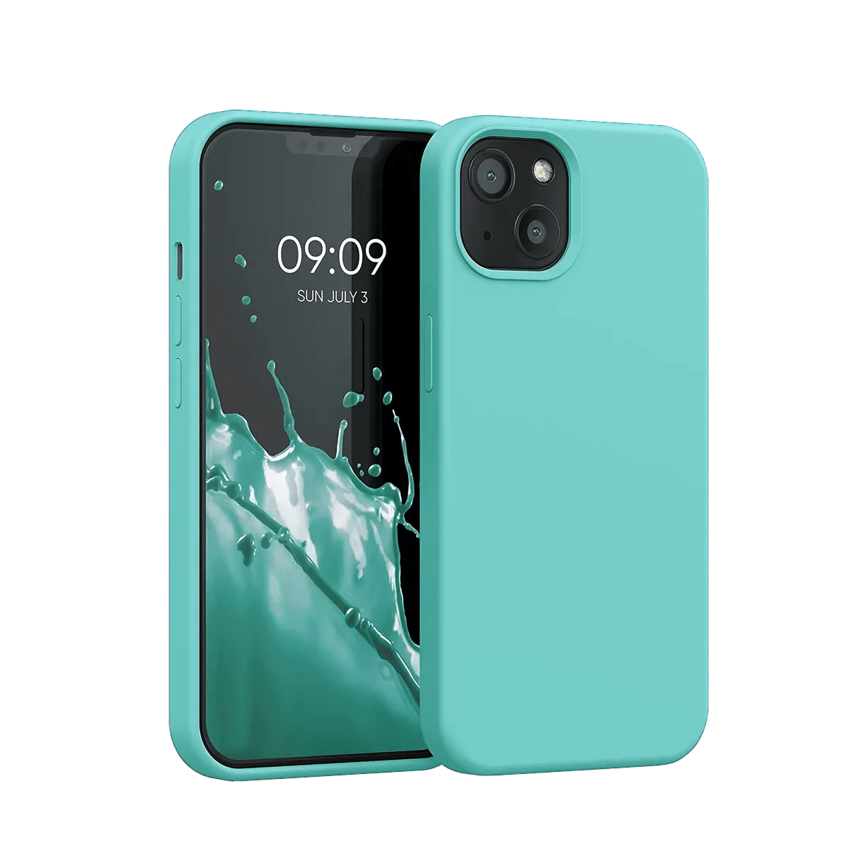 Cool Mint iPhone 14 Plus Case Mint iPhone 14 Plus Silicone case