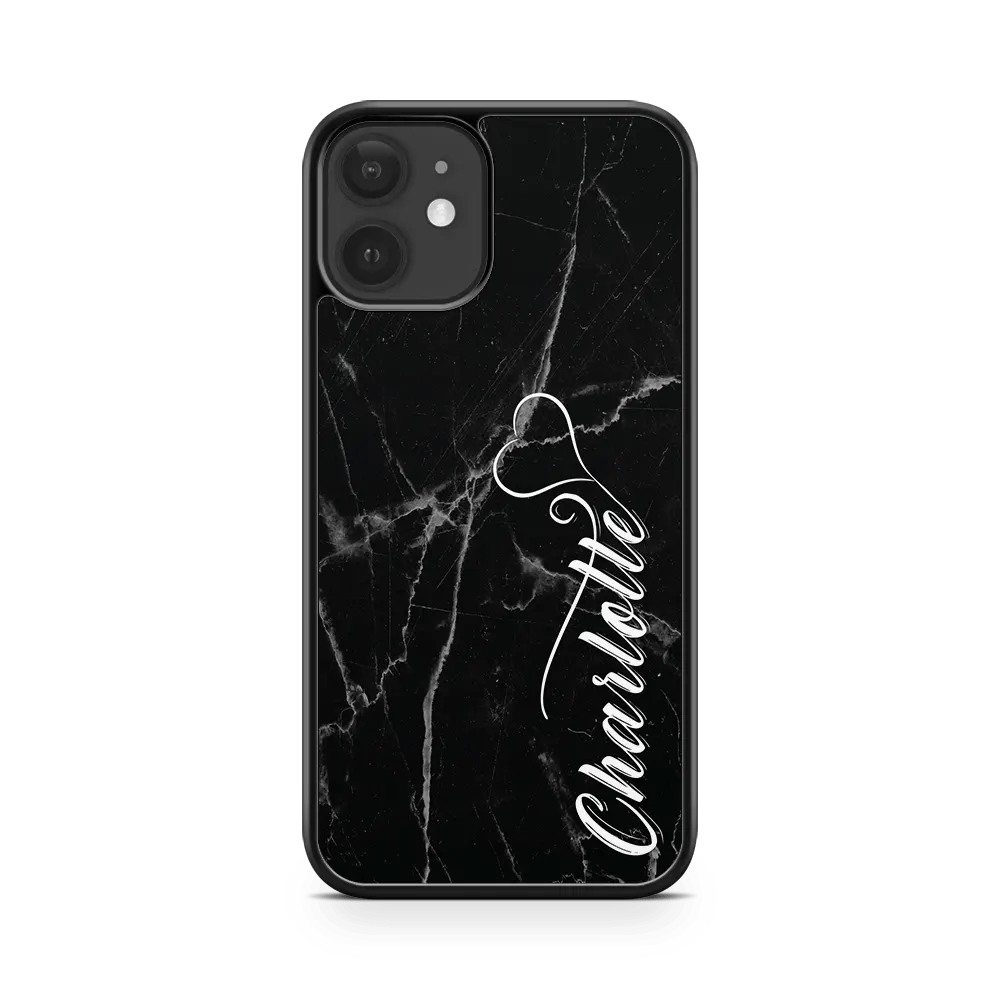 Midnight Marble iPhone 11 Case iPhone 11 Black Marble Case
