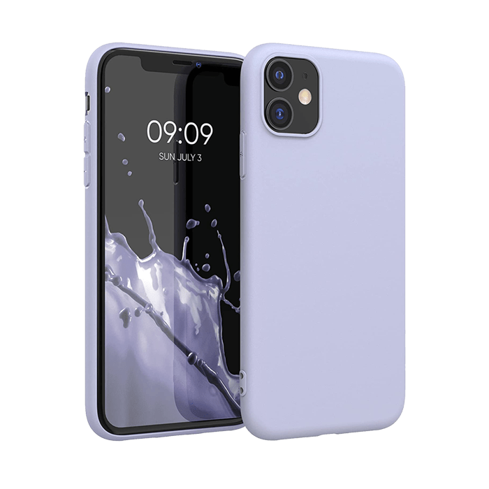 Liquid Silicone iPhone 11 Case Lavender Caseface