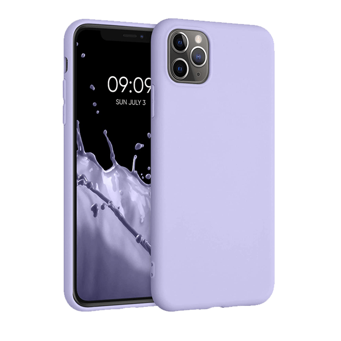 Liquid Silicone iPhone 11 Pro Case Lavender Caseface