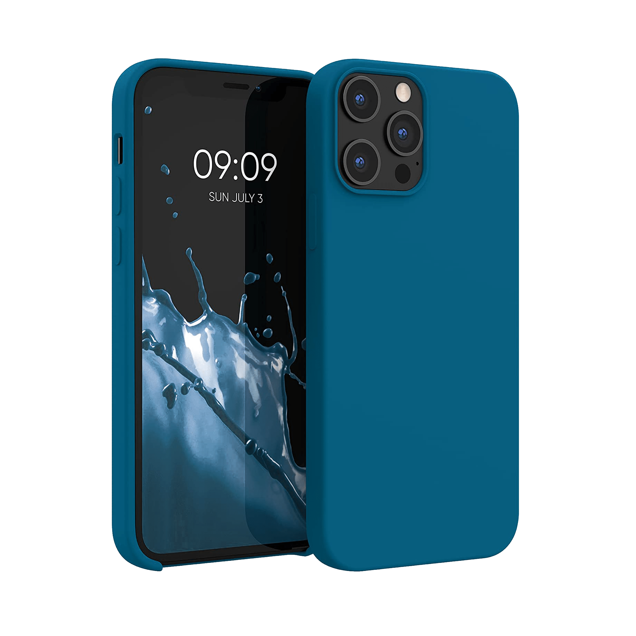 Silicone iPhone 12 Pro Case Deep Blue iPhone 12 Pro Silicone Case