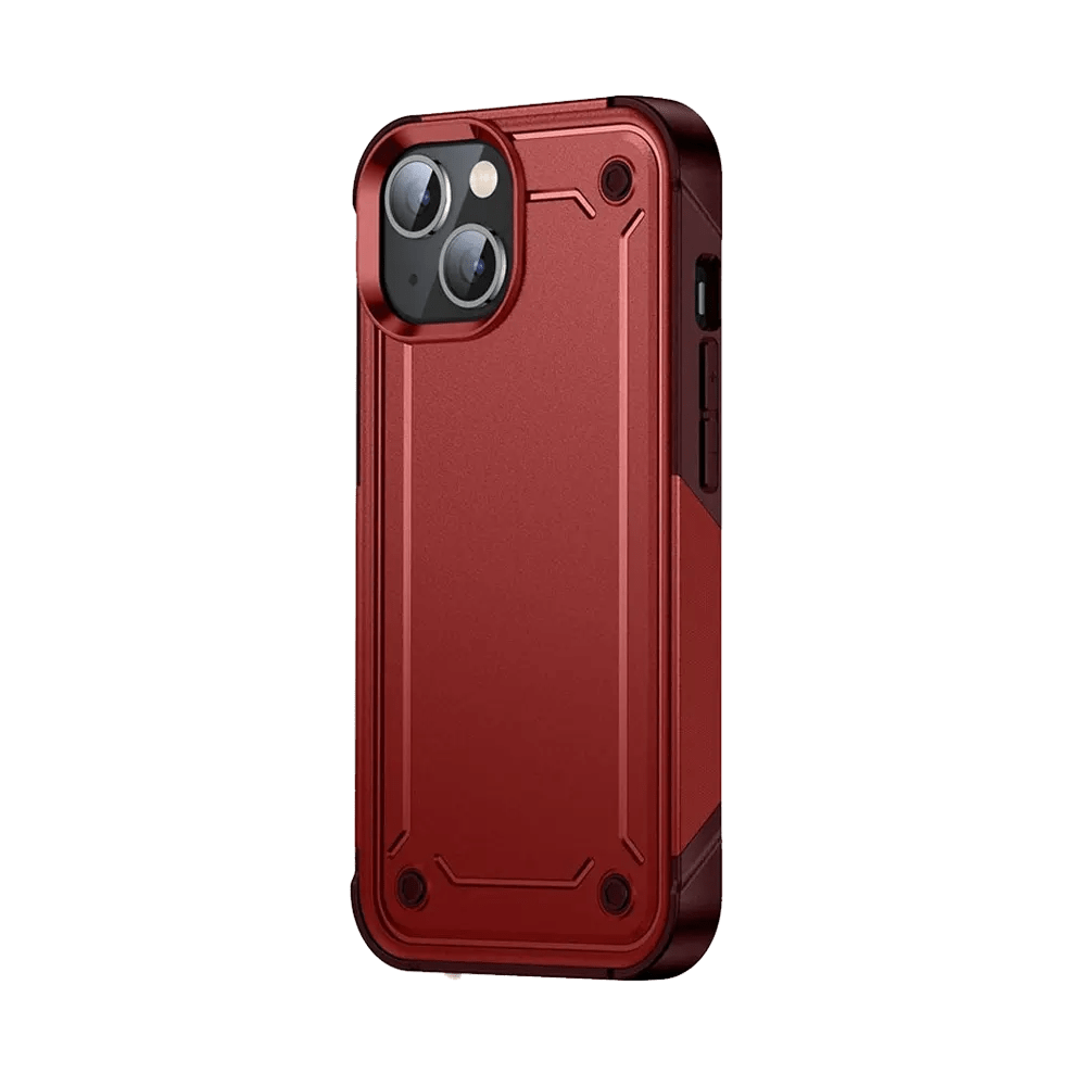 Battle Series iPhone 13 Case Red iPhone 13 Heavy Duty Case