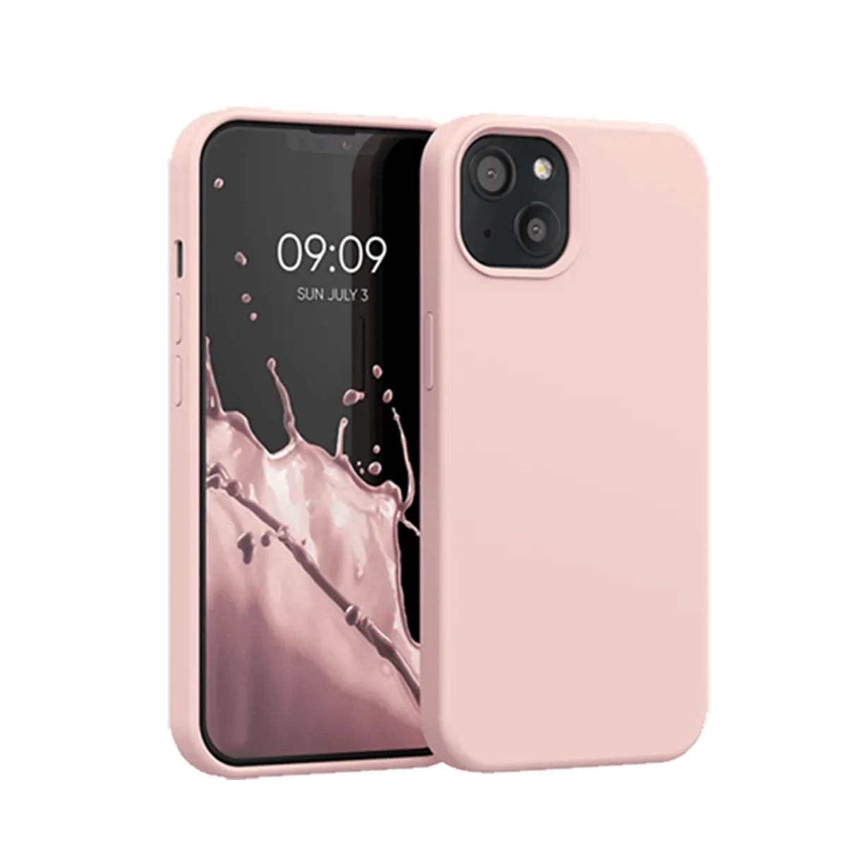 Pink Sand Silicone iPhone 14 Case iPhone 14 Silicone Cover