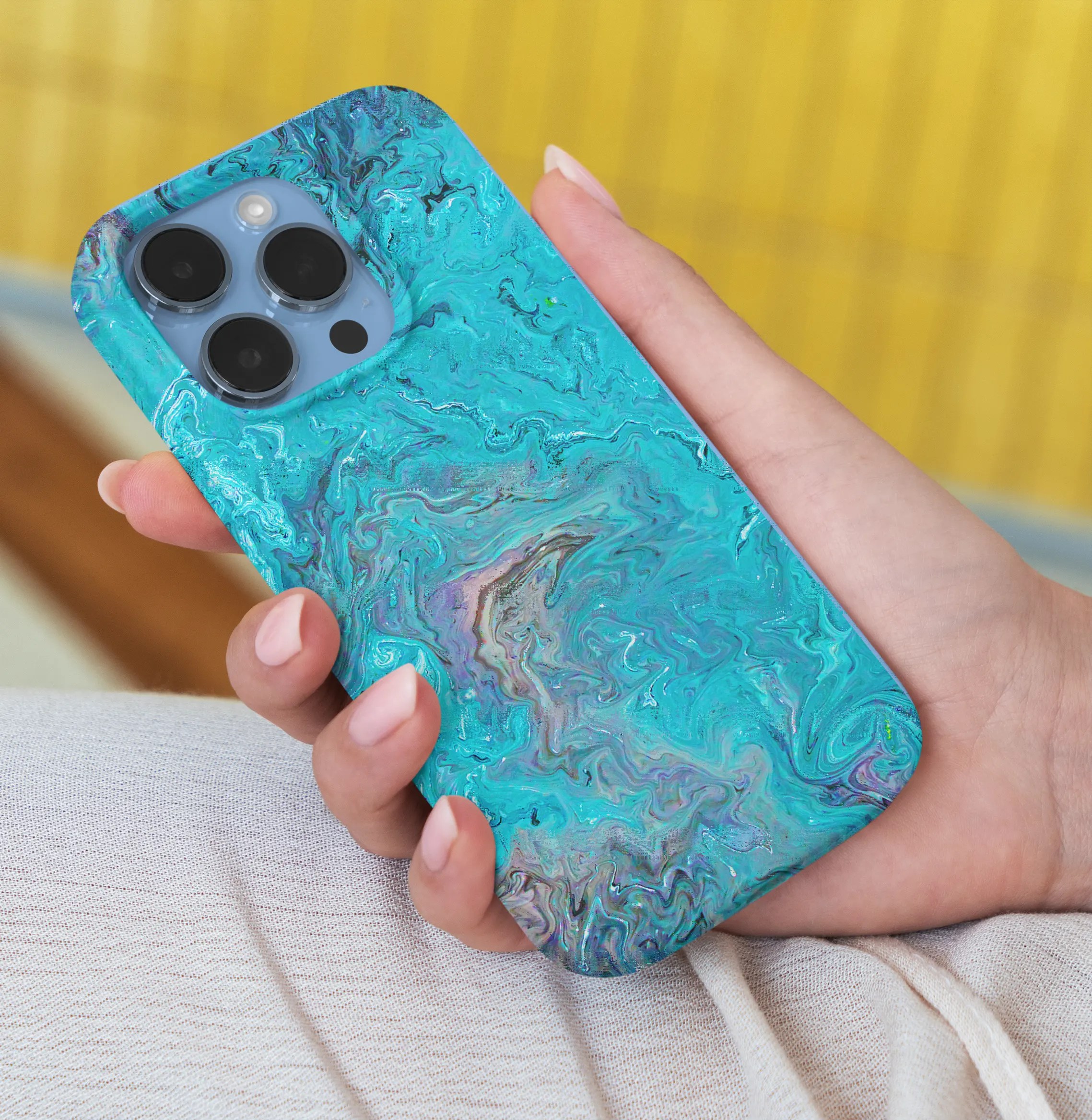 Reflection Melt iPhone 13 Case Abstract iPhone 13 Case