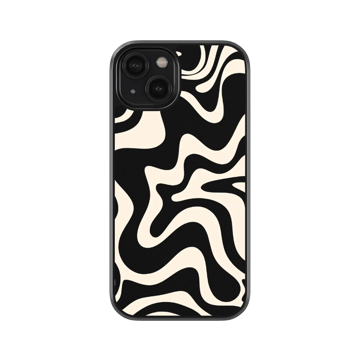 Retro Swirl iPhone 13 Case CaseFace