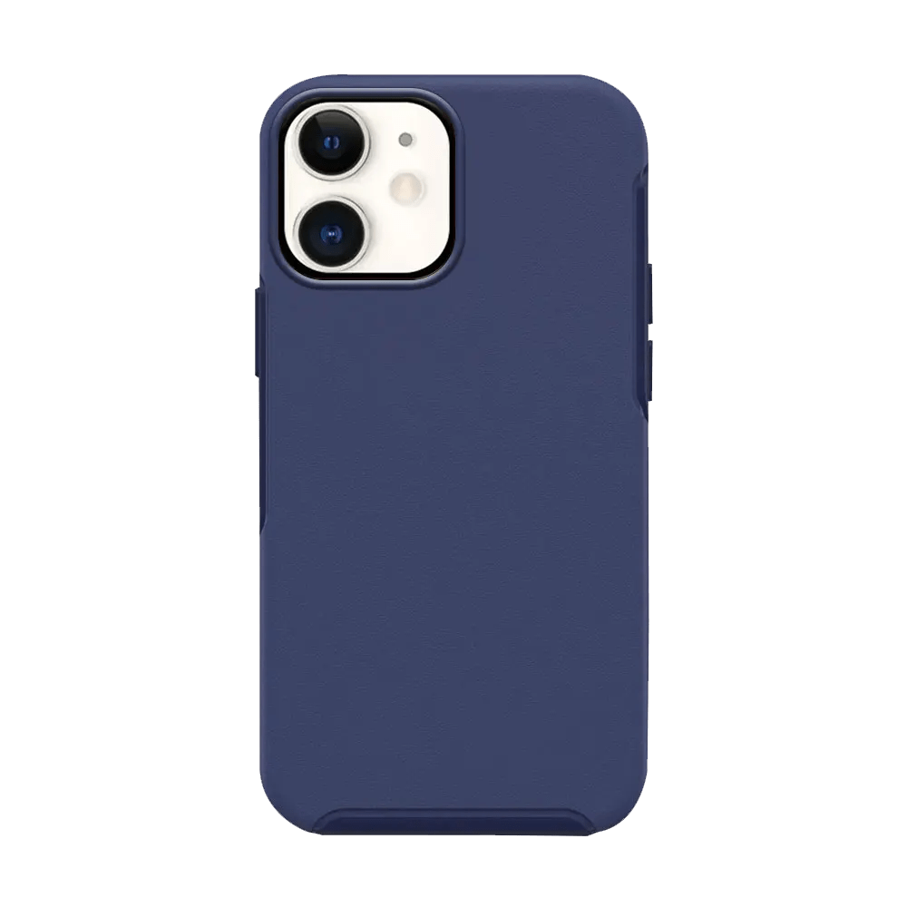 Symmetry iPhone 12 Protective Case Blue iPhone 12 Tough Case