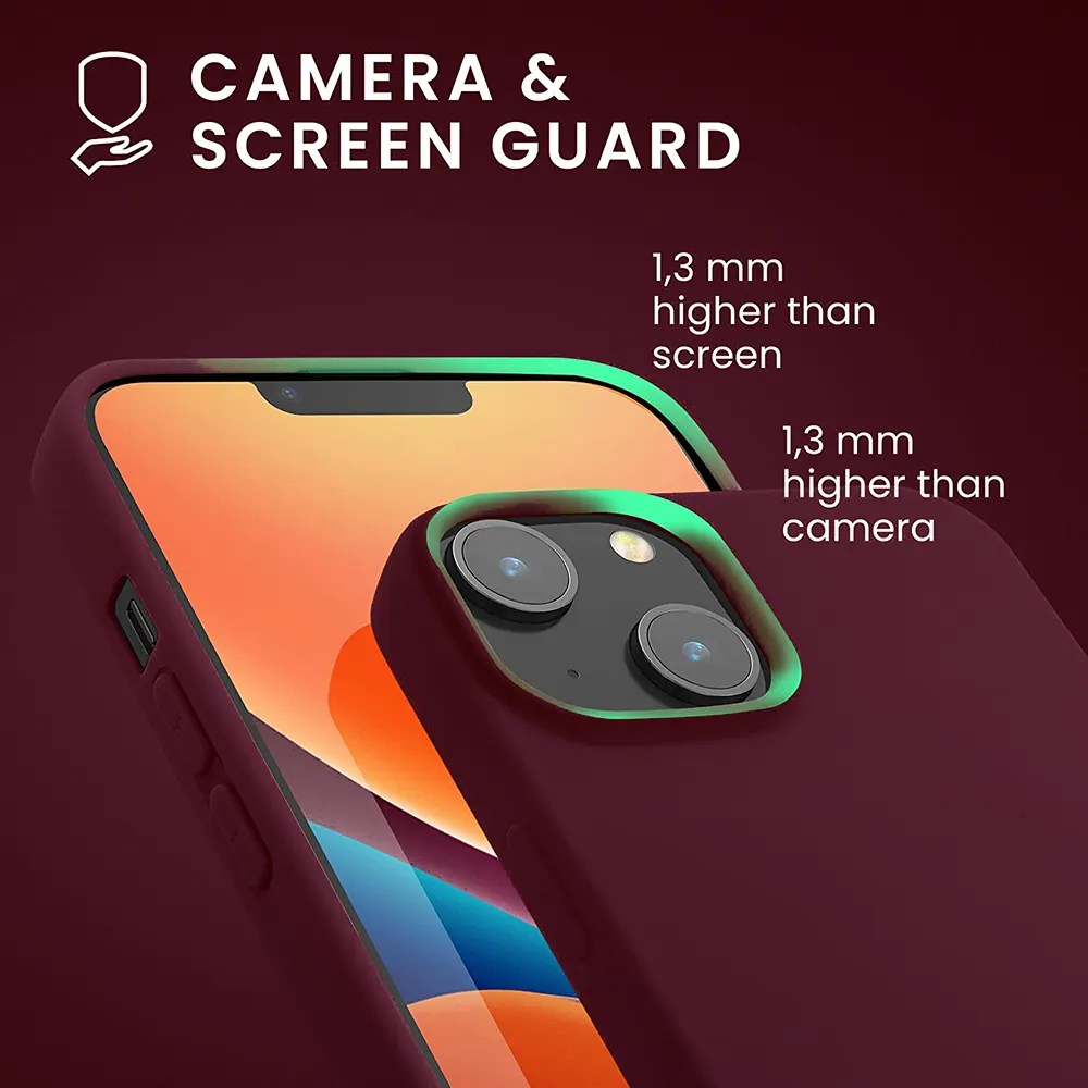 Violet Silicone iPhone 13 Case Caseface